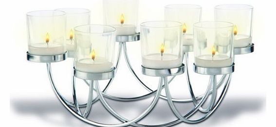 Artis Beautiful Tea Light Glass Candle Holder Wedding Christmas Table Centrepiece Decoration