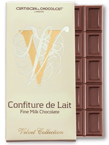 Artisan du chocolat Velvet Confiture de lait milk chocolate bar
