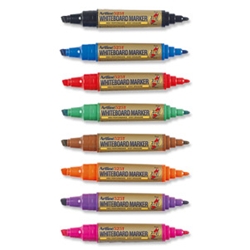 Artline 2-in-1 Wbrd Mrkr Ast pk8 EK-525T