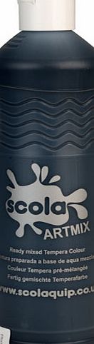 Artmix Ready-mix Paint 600ml - Black AM600/38