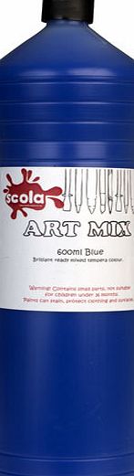 Artmix Ready-mix Paint 600ml - Blue AM600/29