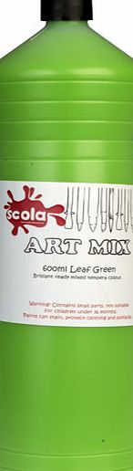 Artmix Ready-mix Paint 600ml - Leaf Green AM600/37