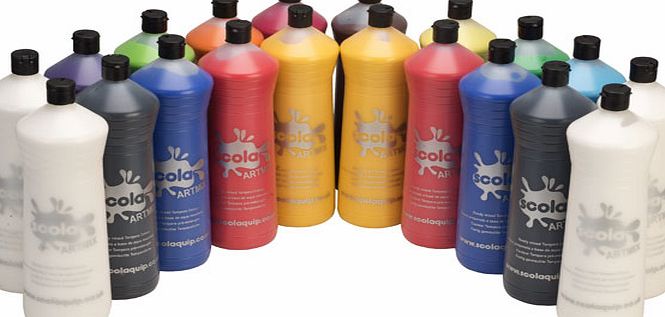 Artmix Ready-mix Paint 600ml 20 Assorted