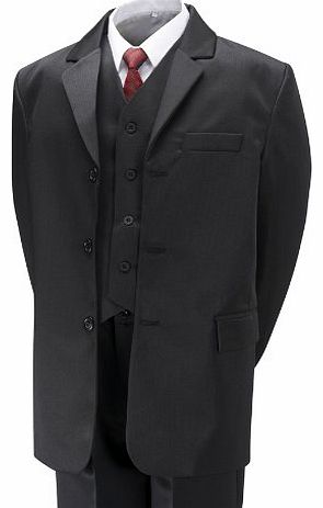 Aryan Boys Black Suit (5 piece) 5 year