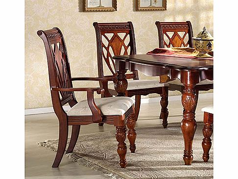 ASBI U.K. Orleans Cherry Carver Chair