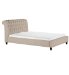 Bedstead in Flat Weave Fabric