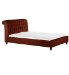 Bedstead in Vintage Leather