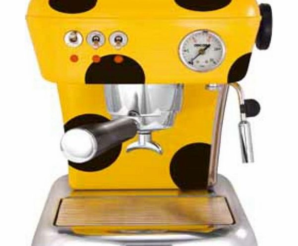 Ascaso Espresso/Cappuccino Machine Yellow Ladybird