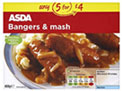 Bangers and Mash (400g) On Offer
