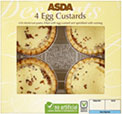 ASDA Egg Custard Tarts (4)