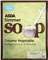ASDA Farmhouse Vegetable Simmer Soup (59g) On