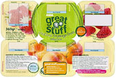 ASDA Great Stuff Real Fruit Fromage Frais (6x50g)