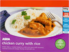 ASDA Mild Chicken Curry with Rice (400g)