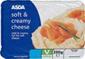 ASDA Soft and Creamy Cheese (200g)