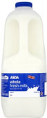 ASDA Whole Fresh Milk 4 Pints (2.27L) On Offer