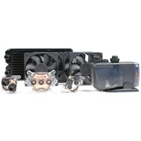 Asetek WaterChill™ Water Cooling Kit with Dual 120mm Radiator - Supports All Major Socket Types C