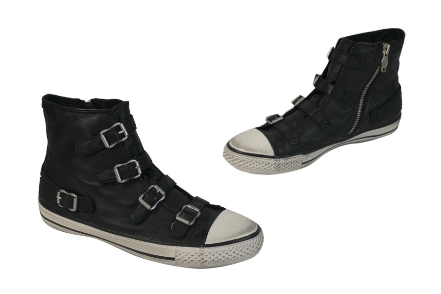 Ash - Virgin Nappa - Wax Black