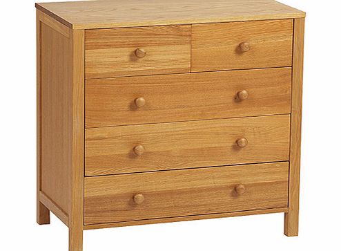 ash Chest of Drawers 2 Over 3 Ashdown