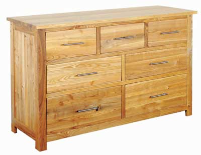 ash Chest of Drawers 3 over 4 Cottenham