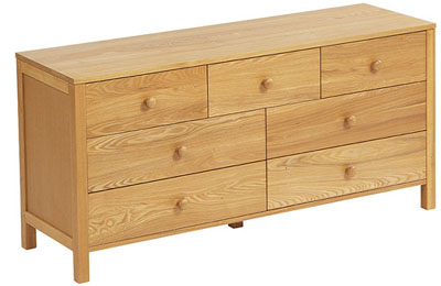 Chest of Drawers 7 Drawer Ashdown