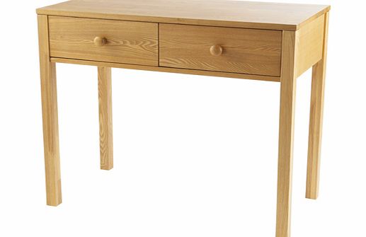 ash DRESSING TABLE AND 2 DRAWERS ASHDOWN