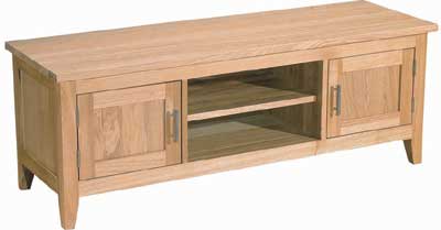 ash TV Stand with 2 Doors and Shelf Prestbury