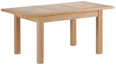 Veneer Dining Table ext to160cm Prestbury