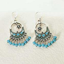 Ashanti Turquoise Earrings