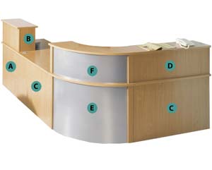 Ashford modular desk