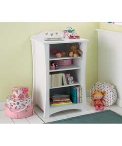 Ashley 3 Shelf Bookcase - White