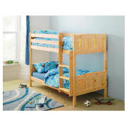 Pine Detachable Bunk Bed, Natural with