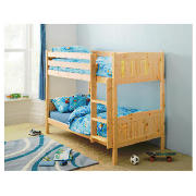 Pine Detachable Bunk Bed with Mattresses