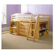Pine Midsleeper With Office And