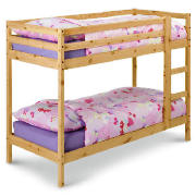 Ashley Pine Shorty Bunk with Mattresses