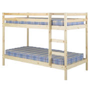 Ashley Pine Twin Bunk Bed, Natural with