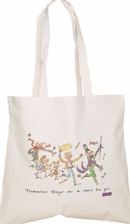 Ashley Wilde Roald Dahl The BFG Quote Canvas Tote Bag