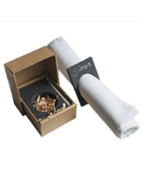 ashortwalk 4 Recycled Place Setting Napkin Rings - tell