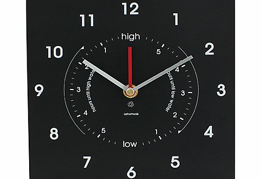 ashortwalk Eco Time and Tide Clock, 20 x 20cm