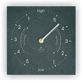 Ashortwalk Recycled Tide Clock