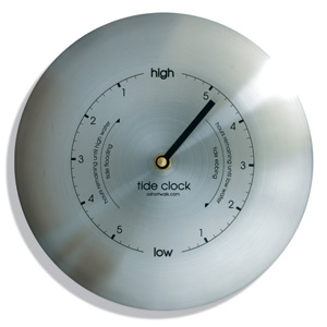 Ashortwalk Tide Clock SS Tide time clock -