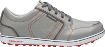Ashworth Cardiff ADC Golf Shoes Dark Grey/True Red