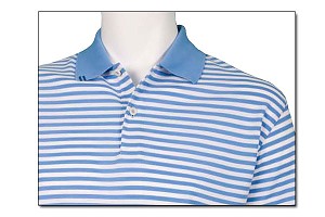Ashworth EZ-Tech Stripe Golf Pique
