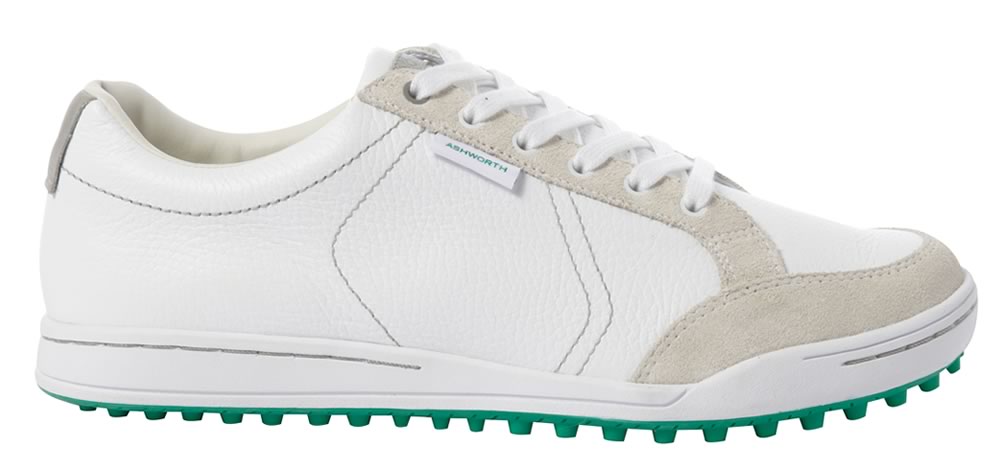 Ashworth Golf Cardiff Golf Shoes White Ash/Fresh