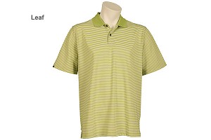 Ashworth High Twist Stretch Stripe Polo Shirt