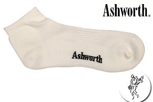 Ashworth Menand#8217;s Athletic Ped Style Sock (2 Pairs)