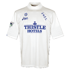 95-96 Leeds United Home Shirt - Grade 8