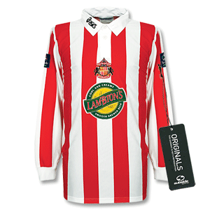 ASICS 97-98 Sunderland Home L/S players shirt