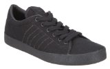 Asics Adidas Indoor Tennis Clean Black Canvas - 10 Uk
