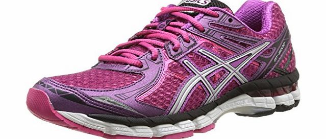 Asics  Gt-2000 2, Women Training Running Shoes, Red (3693-Purple/Silver/Raspberry), 6 UK (39 1/2 EU)