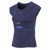 Slits at the bottom of this top provide extra space for body movement and unhindered performance.Col